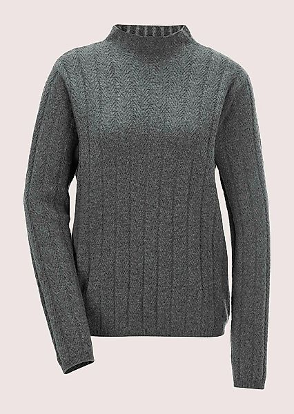 MADELEINE Longpullover "Kaschmirpullover Luxuriöser Strickpullover mit Steh günstig online kaufen