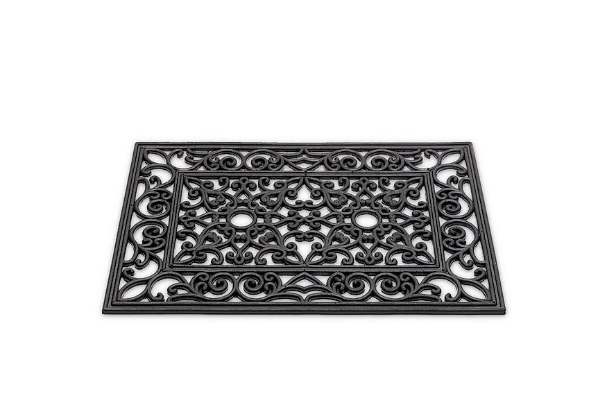 matches21 HOME & HOBBY Fußmatte Hartgummi Fußmatte Ornamente rechteckig 40x günstig online kaufen