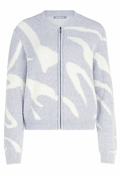 Betty&Co Strickjacke "Betty & Co Strick-Cardigan mit Reißverschluss", Jacqu günstig online kaufen