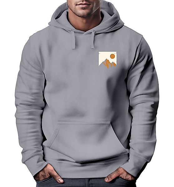 Neverless Hoodie Hoodie Herren Outdoor Adventure günstig online kaufen