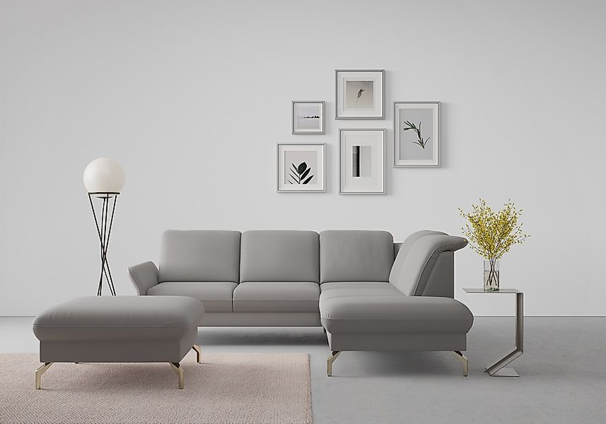 sit&more Ecksofa "Fashion L-Form" wahlweise mit Kopfteilverstellung, Vorzie günstig online kaufen