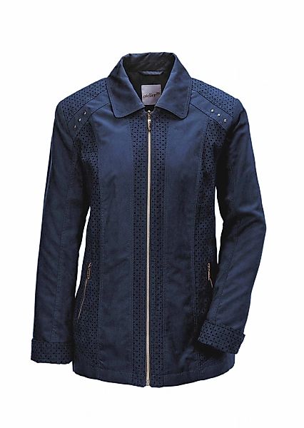 GOLDNER Jackenblazer "Kurzgröße Velourslederimitat-Blazer" Attraktiv perfor günstig online kaufen