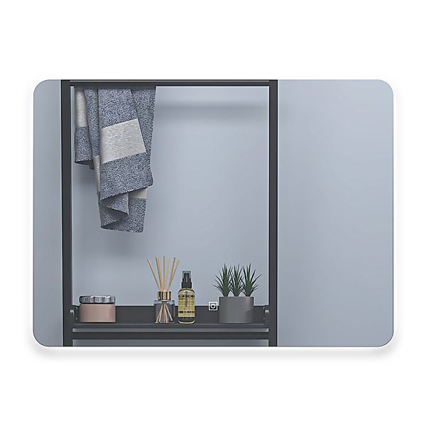 Aica Sanitär Badspiegel mit LED Wandspiegel günstig online kaufen