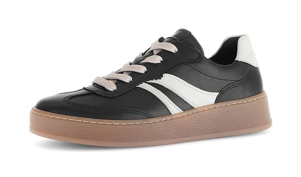 Gabor FLORENZ Plateausneaker, Freizeitschuh, Halbschuh, Schnürschuh günstig online kaufen