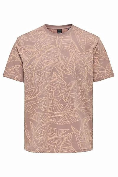 ONLY & SONS T-Shirt T-Shirt Kurzarm Bequemes Baumwolle Oberteil 7635 in Ter günstig online kaufen