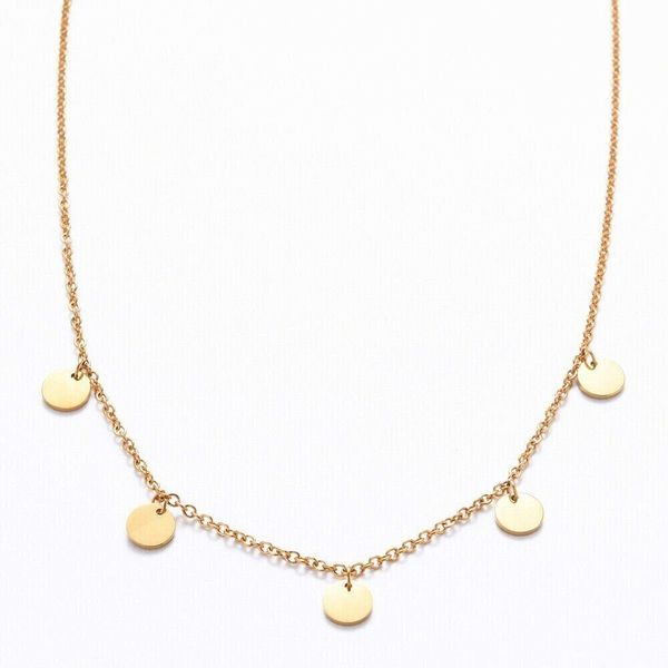 Kim Johanson Kette mit Anhänger Coins günstig online kaufen