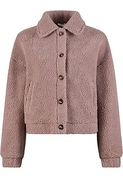 URBAN CLASSICS Allwetterjacke Urban Classics Ladies Short Sherpa Button Jac günstig online kaufen