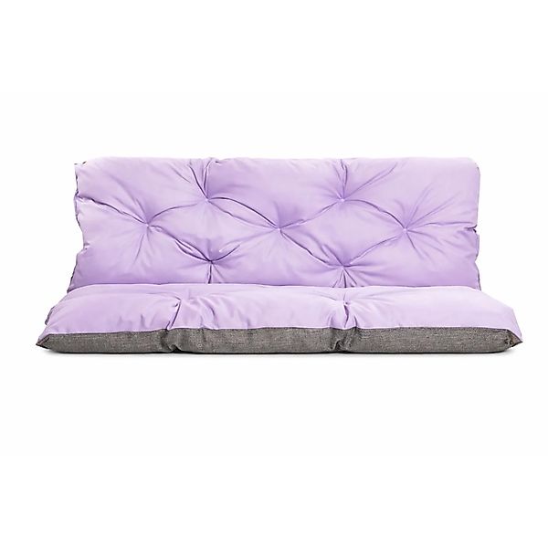 Setgarden Enkel Set Palettenkissen 120x80x50cm Sitzkissen + Rückenkissen 1t günstig online kaufen