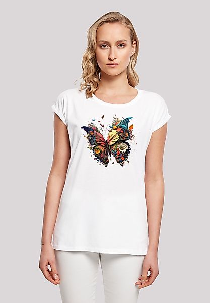 F4NT4STIC T-Shirt "Schmetterling Bunt", Print günstig online kaufen