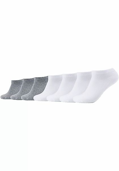 Camano Sneakersocken, (7er Pack), mit weichem Komfortbund ohne drückende Nä günstig online kaufen