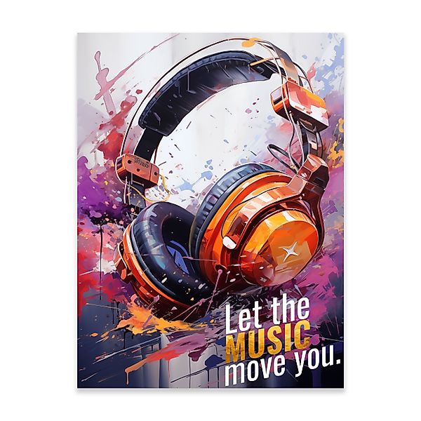 Wallarena Poster Musik Modern Kinderzimmer Bilder günstig online kaufen