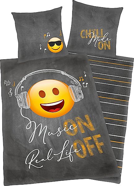 Herding Young Collection Bettwäsche Emot!x Bettwäsche günstig online kaufen