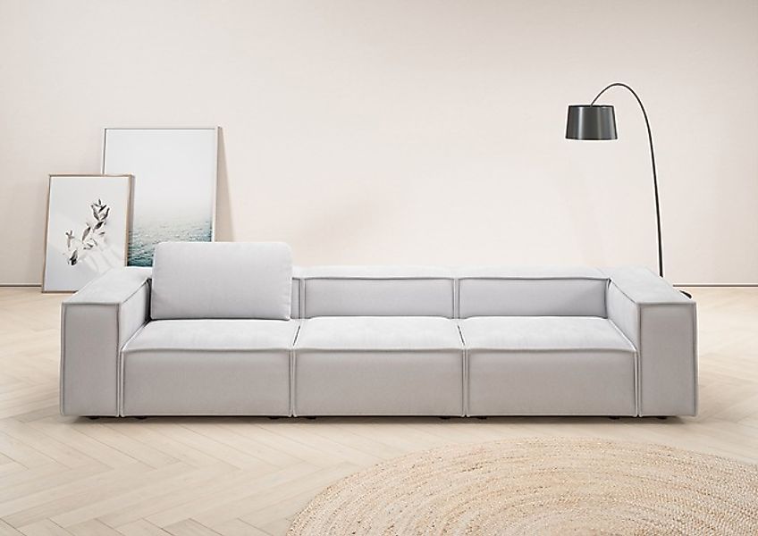 PLACES OF STYLE 3,5-Sitzer »Watertown, modernes Big-Sofa XXL, 336 cm Breite günstig online kaufen
