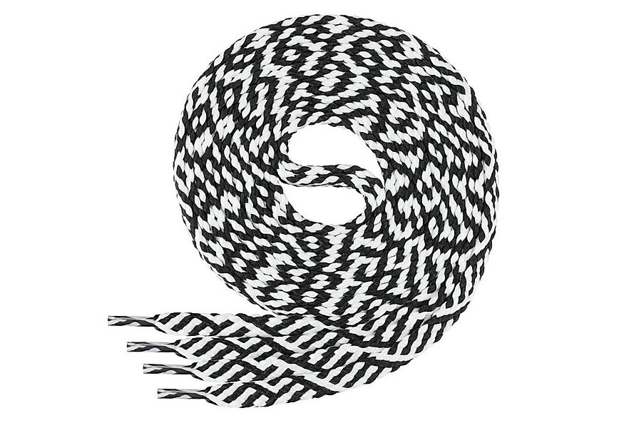 Di Ficchiano Schnürsenkel flache SCHNÜRSENKEL 7mm breit für Sneaker und Spo günstig online kaufen