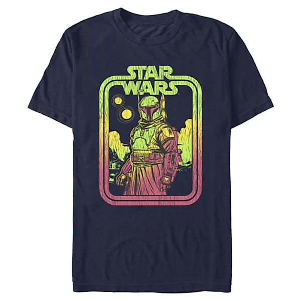 Star Wars - Book of Boba Fett - Boba Fett Boba Retro - Männer T-Shirt günstig online kaufen