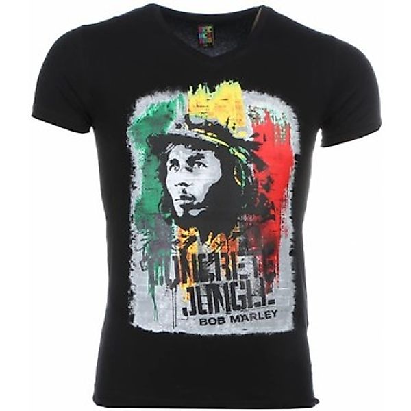 Local Fanatic  T-Shirt Bob Marley Concrete Jungle Print günstig online kaufen