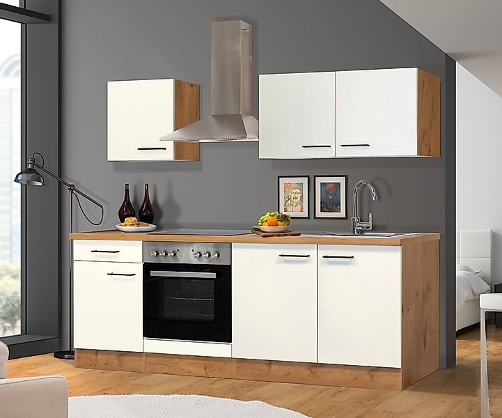 Flex-Well Küche »Vintea«, Gesamtbreite 210 cm, mit und ohne E-Geräte liefer günstig online kaufen