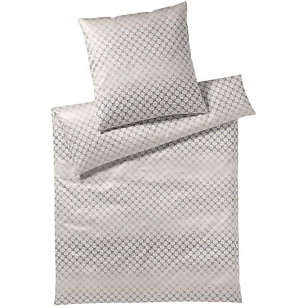 JOOP Bettwäsche Cornflower Gleam 4106 - Farbe: Stone - 09 - Kissen 80x80 cm günstig online kaufen