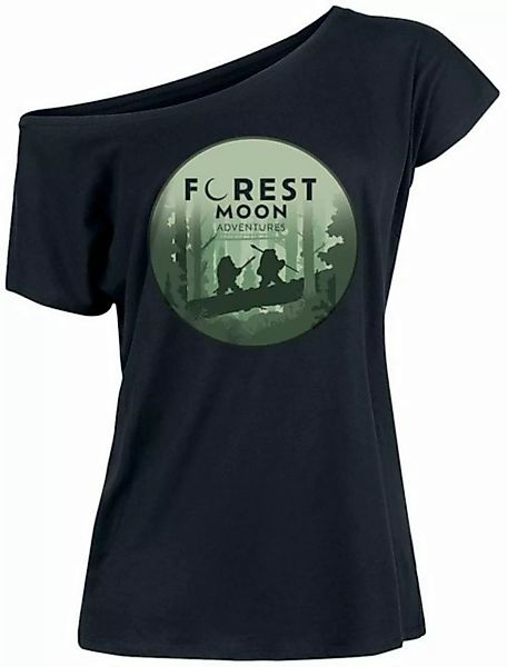 Star Wars Forest Moon Damen Loose-Shirt schwarz günstig online kaufen