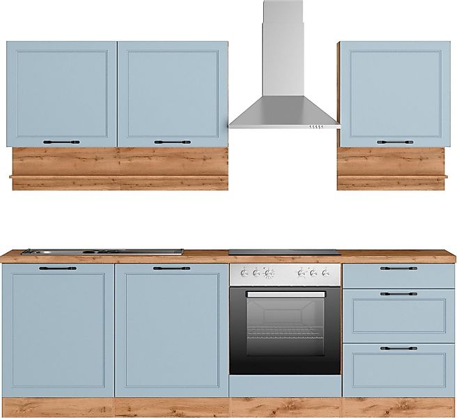 KOCHSTATION Küchenzeile KS-Lana, 240 cm breit, wahlweise mit oder ohne E-Ge günstig online kaufen