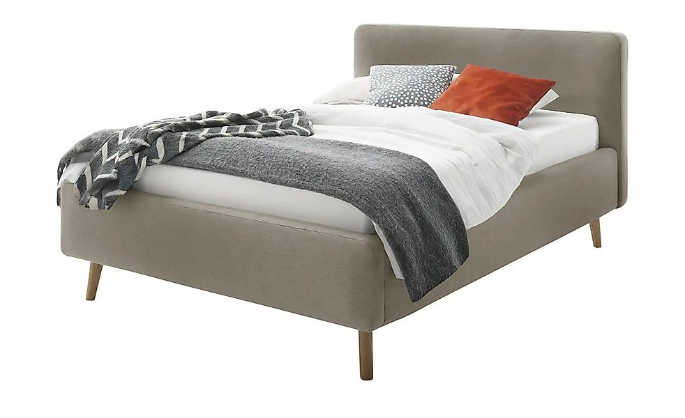 Polsterbett  Mattis ¦ braun ¦ Maße (cm): B: 141 H: 105 Betten > Komfortbett günstig online kaufen