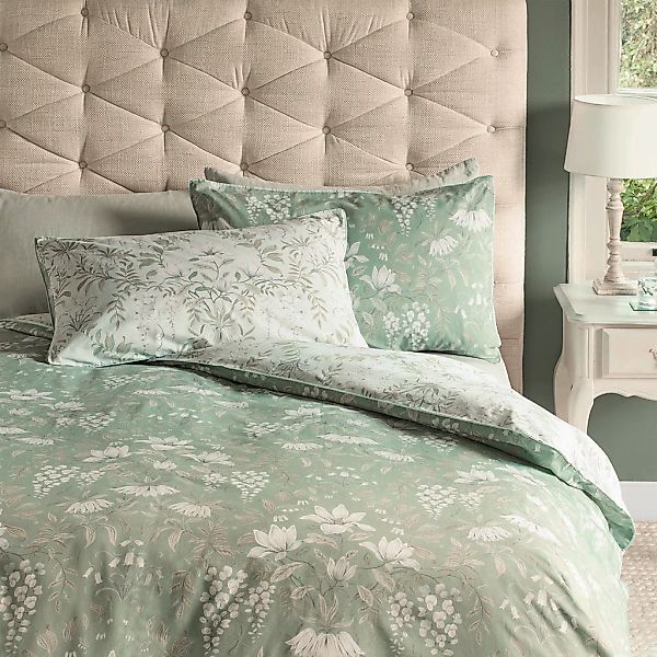 LAURA ASHLEY Wendebettwäsche "Parterre, aus Baumwoll-Satin" 3 tlg. tlg. mit günstig online kaufen