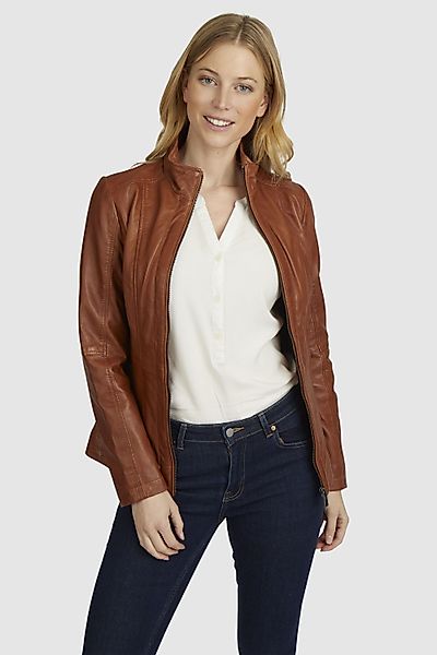 bugatti Lederjacke BULady-141 (1-St) mit feinen günstig online kaufen