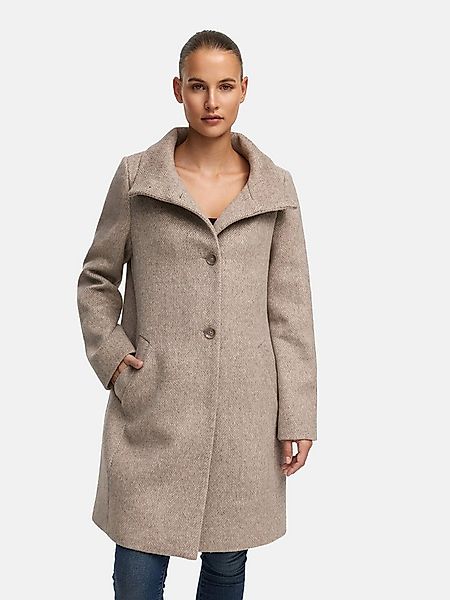Manisa Wollmantel mit Stehkragen günstig online kaufen