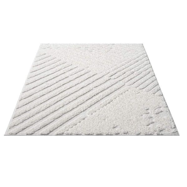 Carpet City Hochflor-Teppich "FOCUS749" rechteckig 20 mm Höhe Boho-Teppich, günstig online kaufen