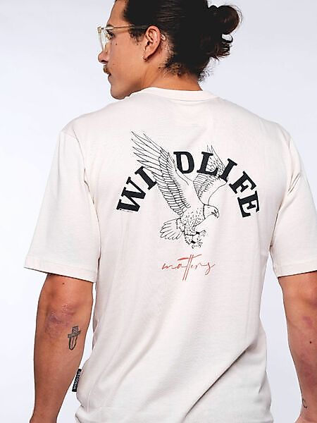 Herren T-shirt Wildlife Bio-baumwolle/modal günstig online kaufen