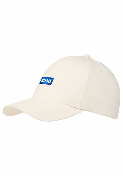 HUGO Blue Baseball Cap "Alyce" mit Logoaufnäher günstig online kaufen