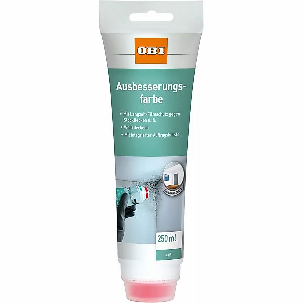 OBI Ausbesserungsfarbe Weiß matt 250 ml günstig online kaufen