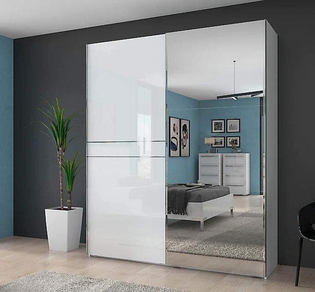 OTTO home Schwebetürenschrank "Piano, mit Einlegeböden, Kleiderstangen, Spi günstig online kaufen