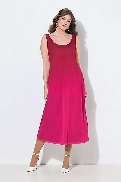 MIAMODA Jerseykleid Kleid ärmellose A-Linie Mesh Farbverlauf günstig online kaufen