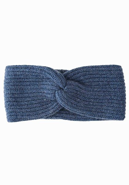 Zwillingsherz Stirnband, Knoten vorn, Cashmere, Feinstrick günstig online kaufen