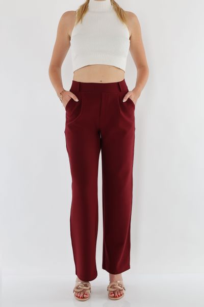 MIRROSI Stretch-Hose Damen Hose mit breitem günstig online kaufen