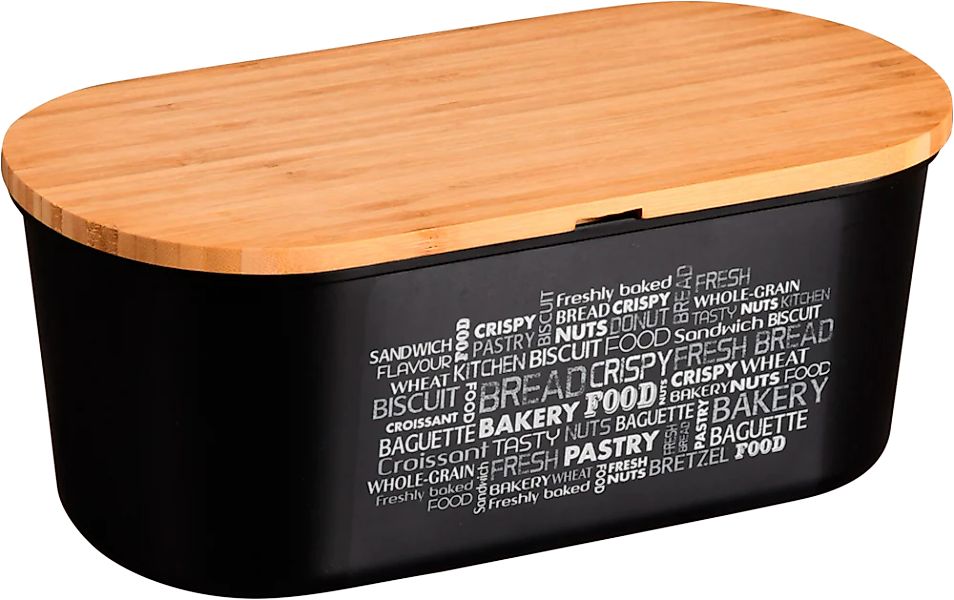 KESPER Brotkasten "Brotbox" 1 Stk. tlg. Deckel als Schneidebrett verwendbar günstig online kaufen