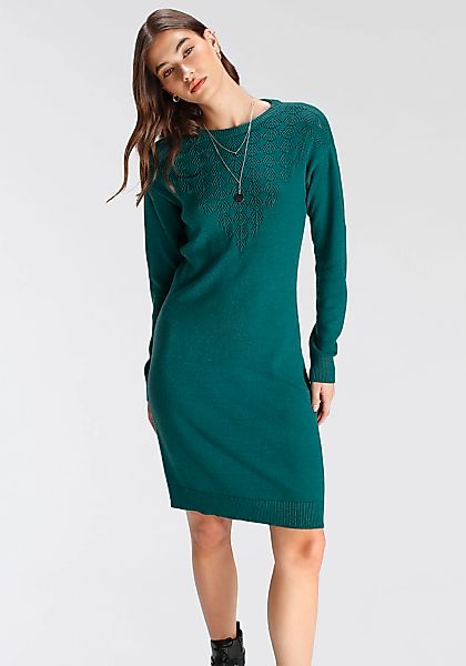 Tamaris Strickkleid modisch, Mini-Länge, figurschmeichelnd, aus günstig online kaufen