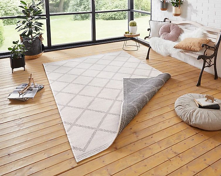 HANSE Home Teppich »Corsica Wendeteppich«, rechteckig, 5 mm Höhe, In-& Outd günstig online kaufen