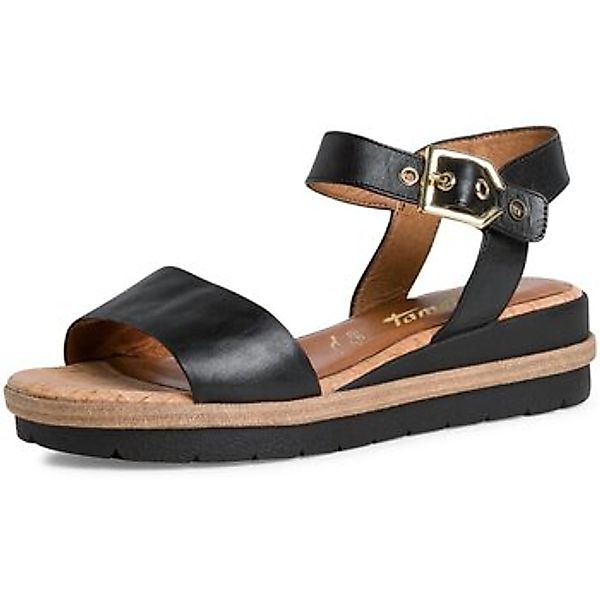 Tamaris Keilsandalette echtes Leder günstig online kaufen
