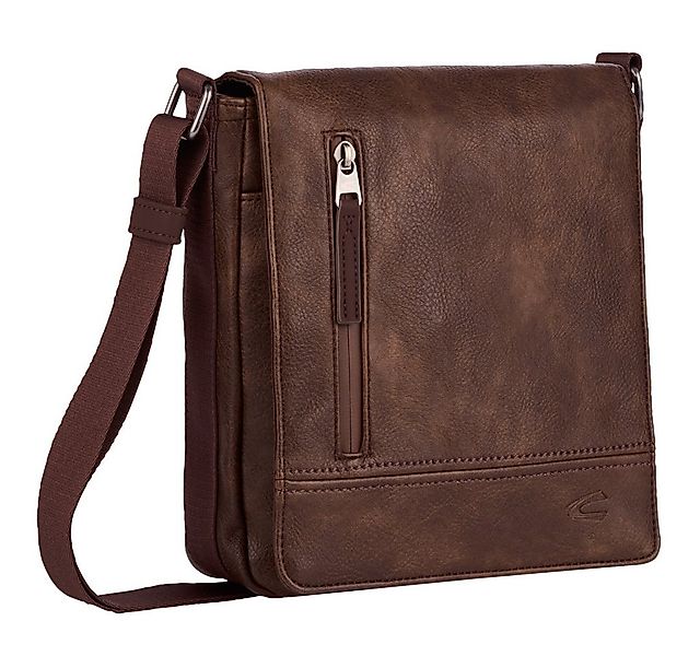 camel active Umhängetasche Traces, aus Lederimitat, funktional mit vielen F günstig online kaufen