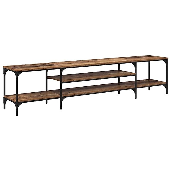 vidaXL TV-Schrank Altholz 201 x 35 x 45 cm Verbundholz und Eisen 881307 günstig online kaufen