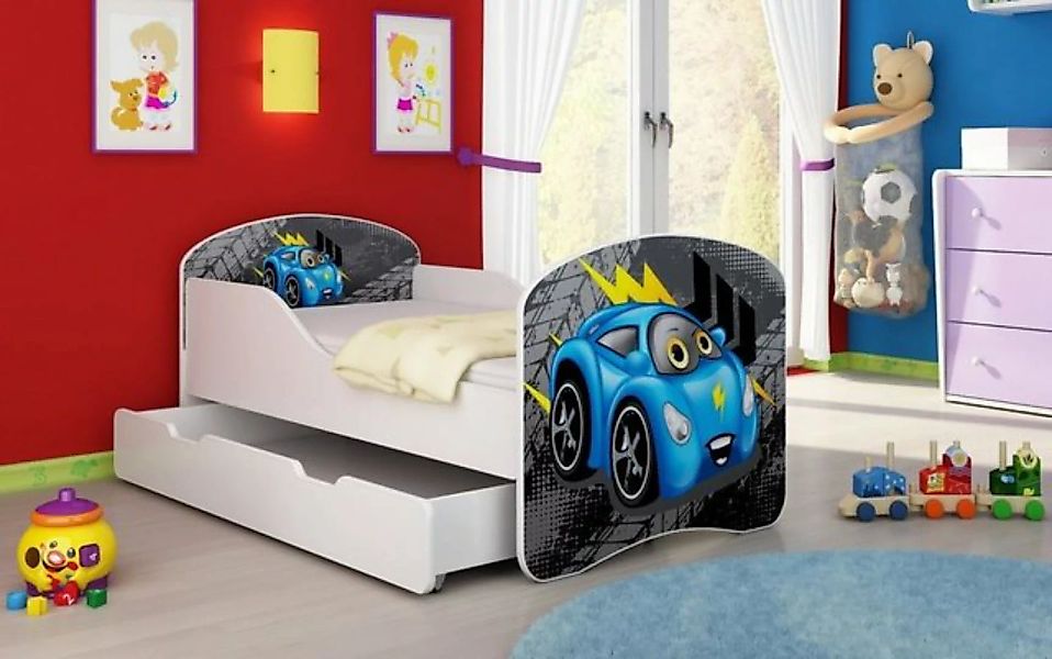 Luxusbetten24 Kinderbett Luna, mit Stauraum und verschiedenen Motiven günstig online kaufen
