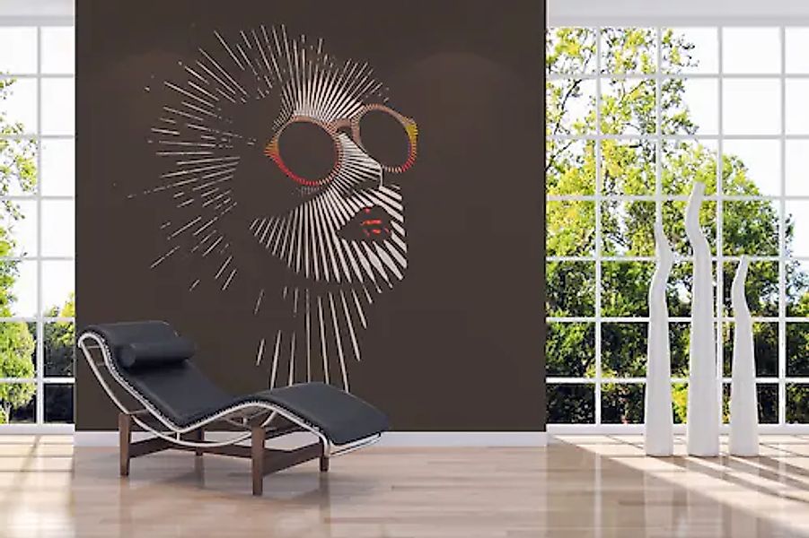 A.S. Création Vliestapete »Fototapete Frau mit Sonnenbrille retro Braun Bei günstig online kaufen