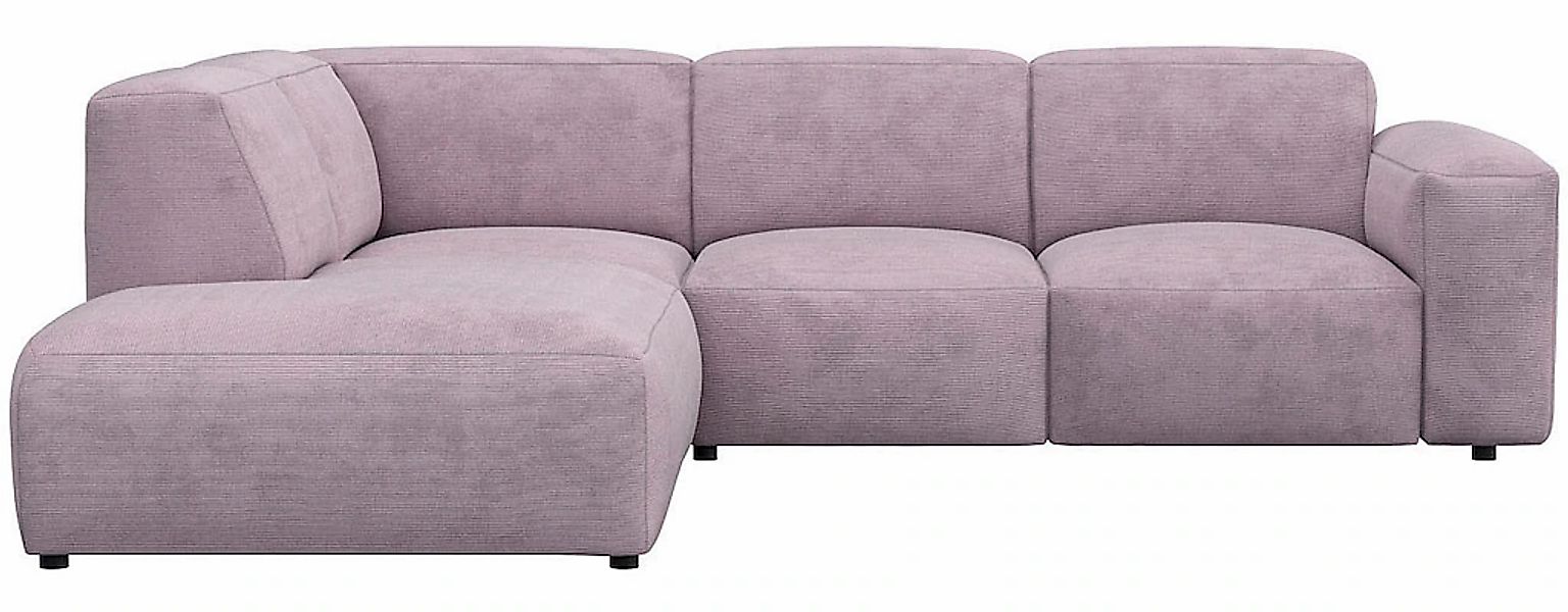 FLEXLUX Ecksofa "Lucera, super bequem durch hochwertigen Sitzaufbau mit Kal günstig online kaufen
