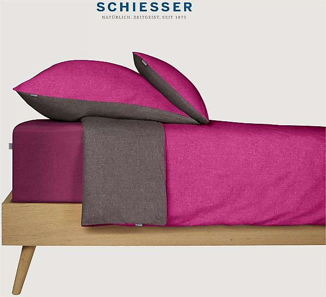 Schiesser Spannbettlaken »Flexi aus 95% Baumwolle und 5% Elastahan in Premi günstig online kaufen