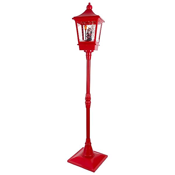 Lumineo LED-Laterne 10 LEDs Warmweiß 37,5 cm, x 37,5 cm x 185 cm Bunt günstig online kaufen