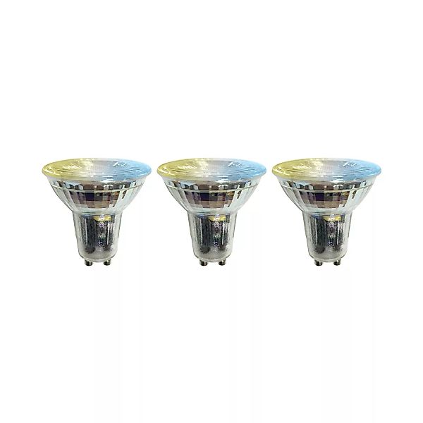 LUUMR Smart LED-Leuchtmittel 3er GU10 Glas 4,7W klar Tuya günstig online kaufen