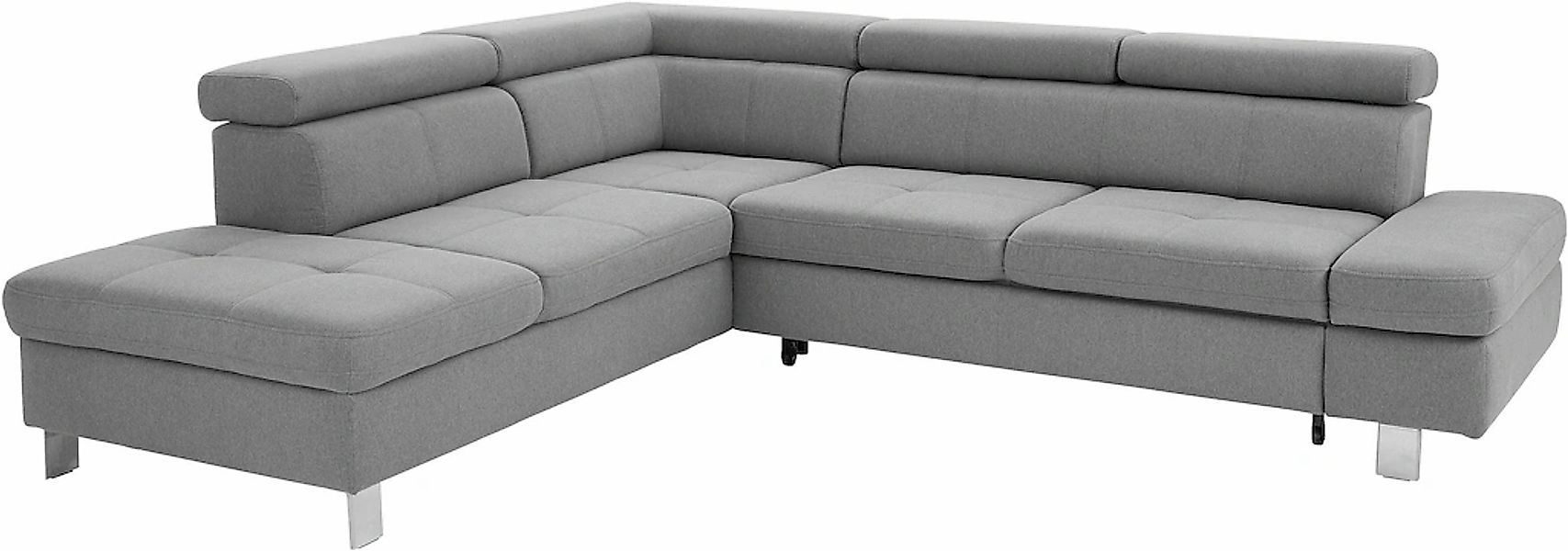exxpo - sofa fashion "Fiji, L-Form" mit Kopf- bzw. Rückenverstellung, wahlw günstig online kaufen