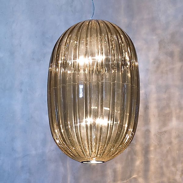 Foscarini Plass media Hängeleuchte E27+GU10, grau günstig online kaufen